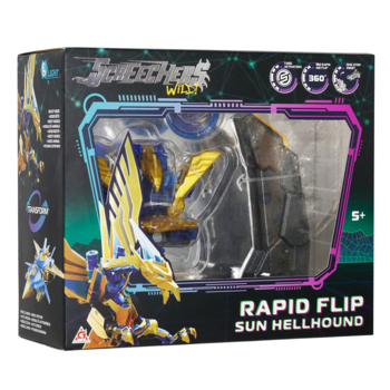 Ігровий набір Screechers Wild! S5 L0.5 Сан Хелхаунд (EU686104B) - Pampik - 9