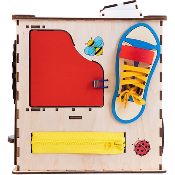 Бізікубик GoodPlay Інтелект з LED підсвічуванням 25х25х25 см (K105E) - Pampik - 8