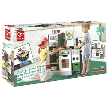 Детская кухня Hape с оборудованием и продуктами (E3178) - Pampik - 7
