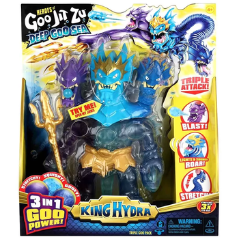 Іграшка-антистрес Goo Jit Zu Гу Король Гідра (123131) - Pampik - 7