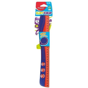 Лінійка Maped Kidy Grip 30 см пластикова, в асортименті (MP.278510) - Pampik - 6