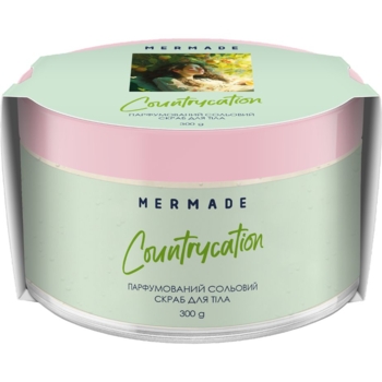 Парфюмированный солевой скраб для тела Mermade Countrycation 300 г - Pampik