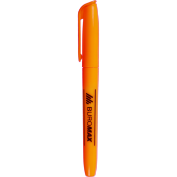 Текст-маркер Buromax Jobmax круглий, помаранчевий (BM.8903-11) - Pampik