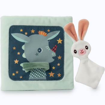 Розвиваюча м'яка книга Lilliputiens Комфортер Дракончика Джо (83492) - Pampik - 2