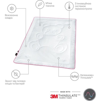 Одеяло детское Sonex с тинсулейтом 110х140 см (SO102129) - Pampik - 3