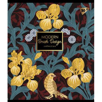 Набір зошитів Yes Modern Pantone Gold А5, в клітинку, 24 аркуші, 10 шт. (66843) - Pampik - 4