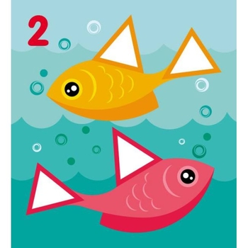 Мозаика с наклеек Ранок Треугольники (С166052У) - Pampik - 4