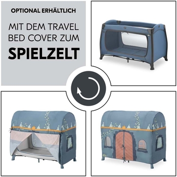 Детский манеж Hauck Play N Relax Dark Blue - Pampik - 4