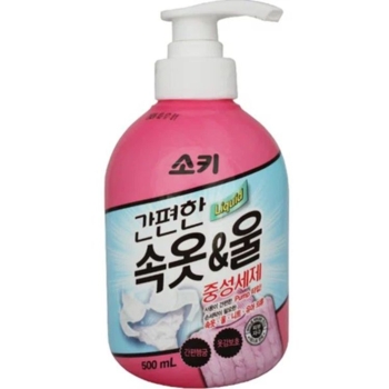 Жидкое средство для стирки нижнего белья и изделий из шерсти Soki, 500 мл - Pampik