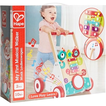 Музыкальные ходунки-каталка Hape (E0383) - Pampik - 9