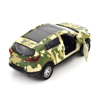 Автомодель TechnoDrive Шевроны Героев Kia Sportage R 56 ОМПБр (250362M) - Pampik - 3