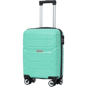 Валіза Semi Line 20" S Sea Green (T5617-1) - Pampik