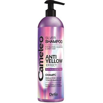 Шампунь Delia Cosmetics Cameleo Platinum Anti-Yellow Effect 500 мл - Pampik