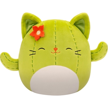 М'яка іграшка Squishmallows Кактус Кішка Місс, 19 см (SQCR06594) - Pampik