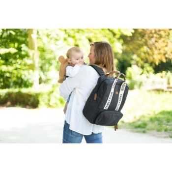 Рюкзак Childhome Family club Canvas Black (CWBPSCBL) - Pampik - 27