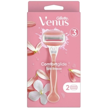 Станок для бритья Gillette Venus Comfort Glide SPA Breeze с 2 сменными кассетами - Pampik