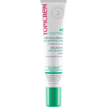 Крем для лица Topicrem AC Control Balancing Anti-Blemish Care 40 мл - Pampik