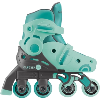 Роликовые коньки Globber Learning Skates 2 в 1, р.30-33, мятно-зеленый (783-206) - Pampik - 8