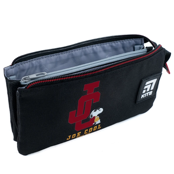 Пенал мягкий Kite 20x10x3 см черный (SN22-665) - Pampik - 2