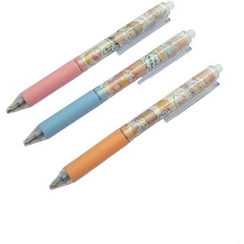 Набор гелевых ручек автоматических Malevaro Блогер чернил синего цвета дизайн пиши-стирай 12 шт.(33128D/12) - Pampik