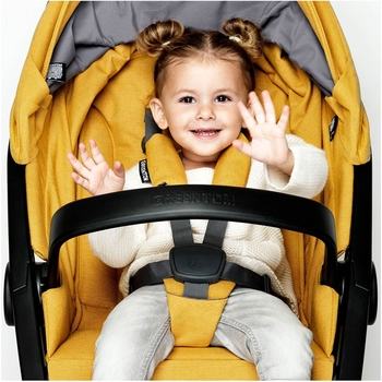 Прогулянкова коляска Greentom Classic Sunflower-Black (8719323779952) - Pampik - 5