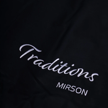 Пододеяльник MirSon Traditions 0055 Сатин Elit Black Pearl 110х140 см (2200008706197) - Pampik - 5