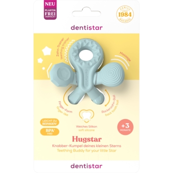 Зубное кольцо Dentistar Hugstar, силиконовое, мята (3960011) - Pampik - 2