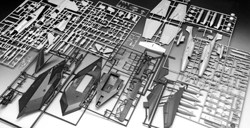 Сборная модель Revell набор к 75-й годовщине US Air Force 3 самолета масштаб 1:72, 250 деталей (RVL-05670) - Pampik - 16