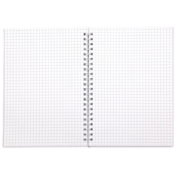 Блокнот на спіралі Axent Berlin клітинка 96 аркушів (8032-05-A) - Pampik - 3