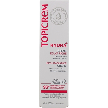 Крем для лица Topicrem Hydra+ Rich Radiance Cream 40 мл - Pampik - 2