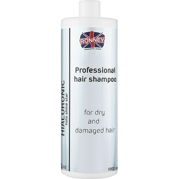 Шампунь для сухих и поврежденных волос Ronney Professional Holo Shine Star Hialuronic 1 л - Pampik