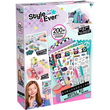 Набор для творчества Canal Toys DIY Style 4 Ever Refill Kit для скрапбукинга (OFG283) - Pampik