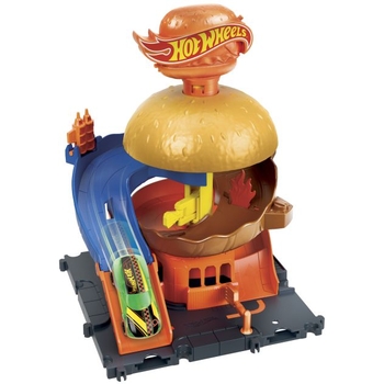 Игровой набор Hot Wheels City Бургерная в центре города (HDR26) - Pampik - 2