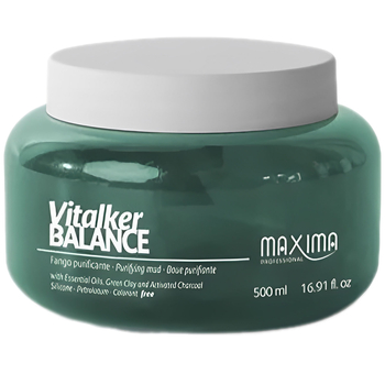Грязь для кожи головы Maxima Vitalker Balance Purifying Mud очищающая 500 мл - Pampik