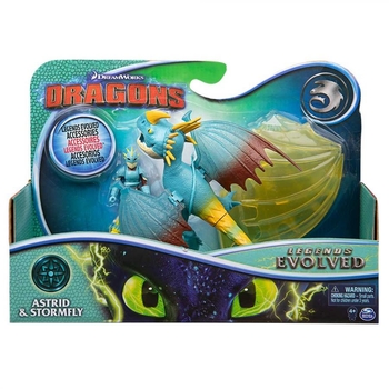 Ігровий набір Dragons Як приборкати дракона 3: дракон Громгільда та вершник Астрід (SM66621/6349) - Pampik
