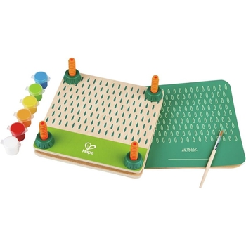 Пресс для цветов Hape Nature Fun Гербарий с красками (E5574) - Pampik