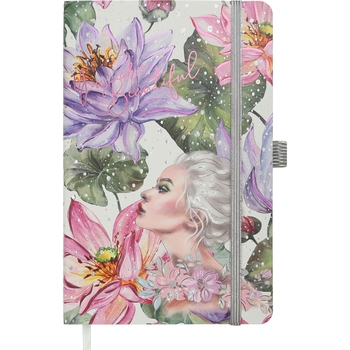 Щотижневик датований Buromax Cherie 2024 A5 рожевий (BM.2703-10) - Pampik