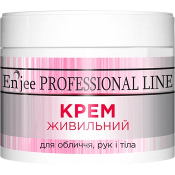 Крем живильний Enjee Professional Line для обличчя, рук та тіла 300 мл - Pampik