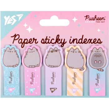 Індекси паперові Yes Pusheen 55х22 мм 100 шт. (170417) - Pampik