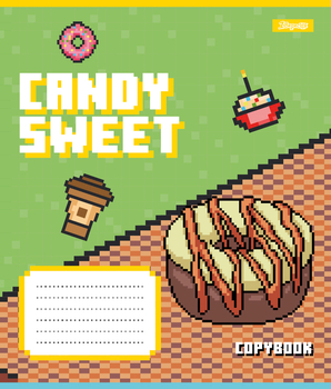 Набор тетрадей 1 Вересня Candy sweet А5, в линию, 12 листов, 25 шт. (767217) - Pampik - 5