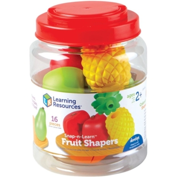 Обучающий игровой набор Learning Resources Фрукты и Формы Snap-N-Learn - Pampik