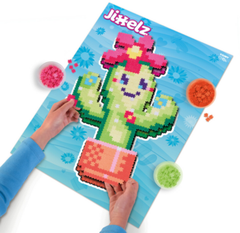 Пиксельный пазл Jixelz Смешные кактусы 750 элементов (T73598) - Pampik - 7