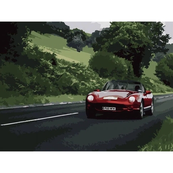 Набор для росписи ArtCraft Наслаждайся скоростью 40x50 см (10520-AC) - Pampik