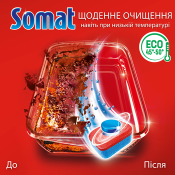 Таблетки для посудомийної машини Somat Gold, 34 шт. - Pampik - 5