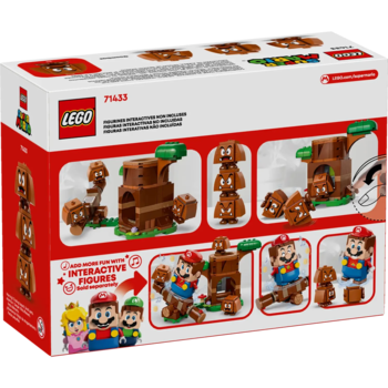 Конструктор LEGO Super Mario Ігровий майданчик для Goombas, 173 деталі (71433) - Pampik - 7
