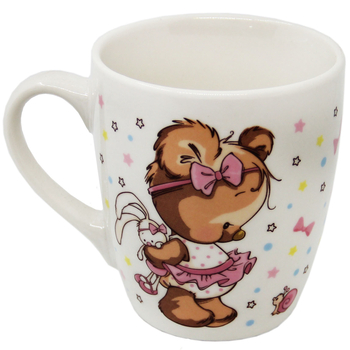 Набір дитячого посуду GGP Teddy Girl порцеляна 3 предмети (76001662) - Pampik - 5