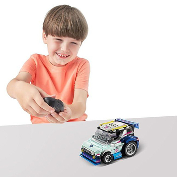 Машинка-конструктор на дистанційному керуванні Wise Block Позашляховик міні 289 деталей (EU389105) - Pampik - 5