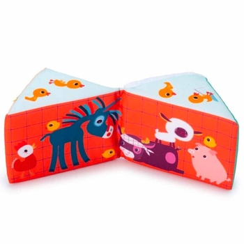 Набір із 5 м'яких кубиків Lilliputiens Ферма (83455) - Pampik - 7