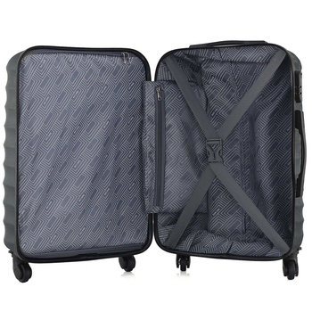 Валіза Semi Line 22" M Navy (T5577-3) - Pampik - 2