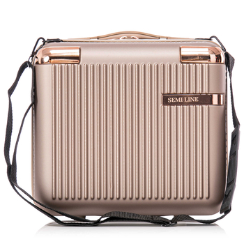 Бьюті-кейс Semi Line 16L Champagne (T5666-2) - Pampik - 3